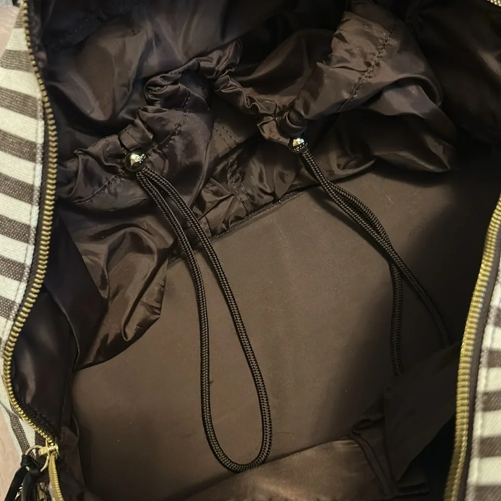 Henri Bendel Weekender Bowler Bag in Canvas - C - Picture 13 of 16